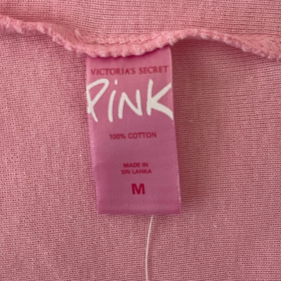NWT Victoria Secret’s PINK brand Lounge Pants (pink) size medium - Picture 5 of 9